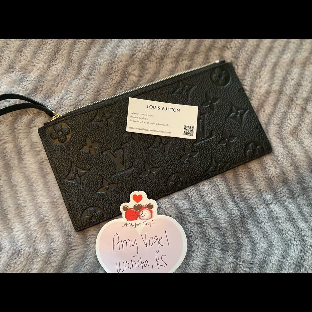 BRAND NEW, unused Pochette Felicie Monogram zipped pouch (ZIPPED POUCH ONLY!)